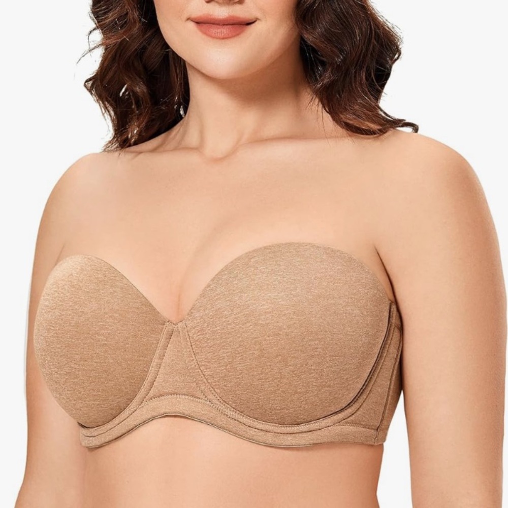NWT Delimira Strapless Bra